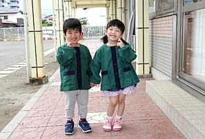 ふたば幼稚園 制服に込めた思い